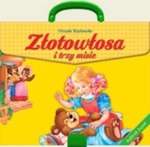 Okładka książki Kuferek bajek - Złotowłosa i trzy misie