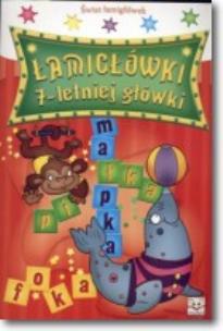 Okładka książki Łamigłówki 7- letniej główki.