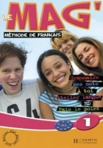 Okładka książki Le Mag' 1 podręcznik  HACHETTE