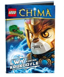 Okładka książki LEGO &reg; Legends of Chima. Lwy kontra Krokodyle