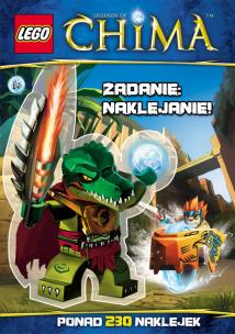 Okładka książki LEGO &reg; Legends of Chima. Zadanie: naklejanie!
