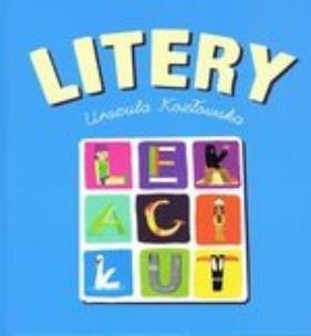Okładka książki Litery