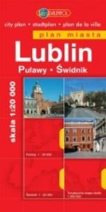 Okładka książki Lublin. Puławy. Świdnik. Plan miasta w skali 1:20 000