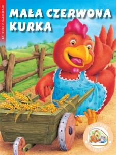 Okładka książki Mała Czerwona Kurka - Bajeczki z naklejkami