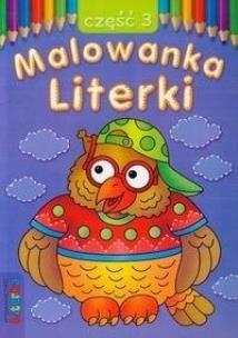 Okładka książki Malowanka - Literki cz. 3 LITERKA