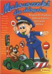 Okładka książki Malowanki dla chłopców PASJA