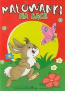 Okładka książki Malowanki. Na łące