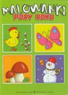 Okładka książki Malowanki Pory roku