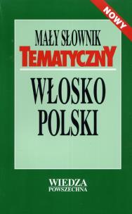 Okładka książki Mały słownik tematyczny włosko-polski