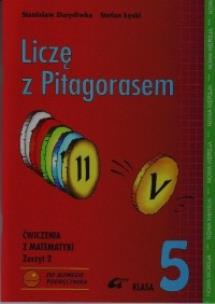 Okładka książki Mat. Liczę Z Pitag.  5/2 ćw. NPP w.2013 ADAM