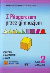 Okładka książki Mat. Z Pitagorasem Przez Gim 2/1 ćw. 2010 ADAM