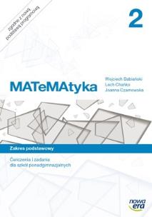 Okładka książki MATeMAtyka LO 2 Z.P ćwiczenia i zadania w.2013 NE