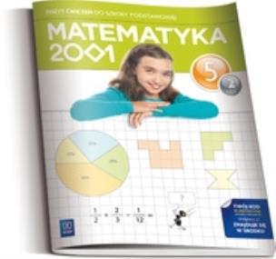 Okładka książki Matematyka SP 2001  5/2 ćw  w.2013 WSiP