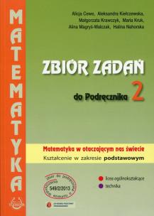 Okładka książki Matematyka w otacz LO 2 zb. zad. ZP 2013 PODKOWA
