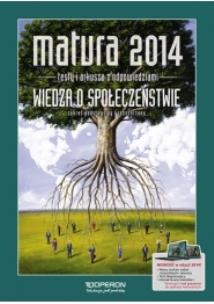 Okładka książki Matura 2014 WOS Testy i Arkusze OPERON