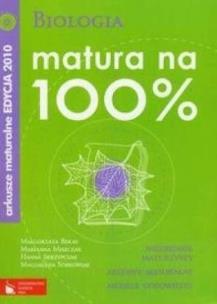 Okładka książki Matura na 100% biologia arkusze (CD Gratis) PWN