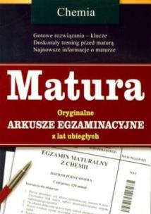 Okładka książki Matura Oryg. arkusze egz. z lat ub. Chemia GREG