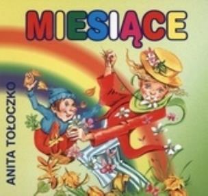 Okładka książki Miesiące Biblioteka niedźwiadka