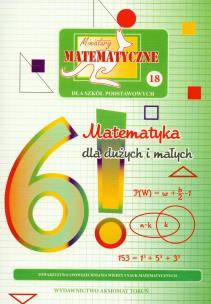 Okładka książki Miniatury matematyczne 18 Matematyka dla dużych i małych