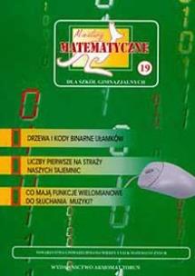 Okładka książki Miniatury matematyczne 19 Drzewa i kody binarne ułamków...