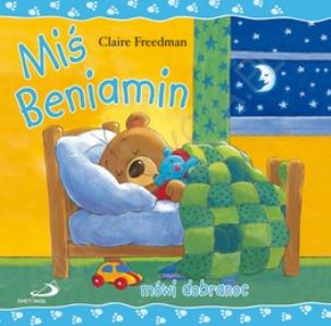 Okładka książki Miś Beniamin mówi dobranoc