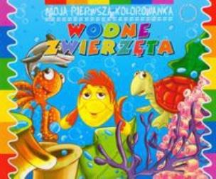Opakowanie Moja pierwsza kolorowanka - Wodne zwierzęta