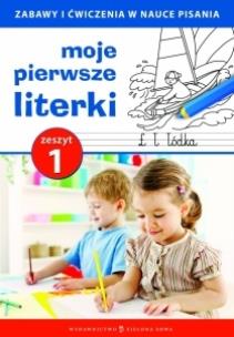 Okładka książki Moje pierwsze literki cz.1