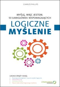 Okładka książki Myślę, więc jestem 50 łamigłówek wspomagających logiczne myślenie