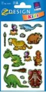 Okładka książki Naklejki na folii - Prehistoria