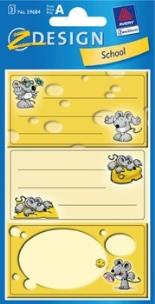 Okładka książki Naklejki na zeszyty myszki