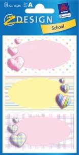 Okładka książki Naklejki na zeszyty serca