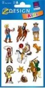 Okładka książki Naklejki papierowe - Dziki Zachód