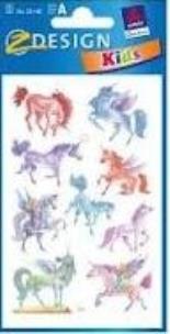 Okładka książki Naklejki papierowe - Jednorożce