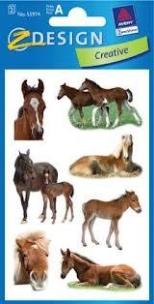 Okładka książki Naklejki papierowe - Konie 2