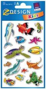 Okładka książki Naklejki zwierzęta morskie