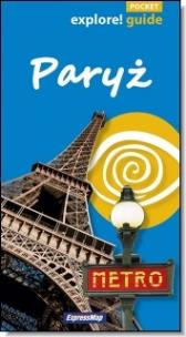 Okładka książki Paryż. Przewodnik kieszonkowy + mapa