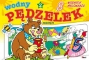 Okładka książki Pędzelek wodny - zwierzęta