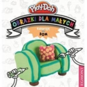 Okładka książki Playdoh - Koloruję dom