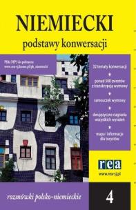 Okładka książki Podstawy konwersacji Niemiecki + mp3