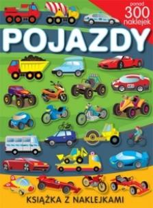 Okładka książki Pojazdy Ponad 300 naklejek