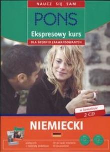 Okładka książki PONS Ekspresowy kurs Niemiecki dla średnio zaawansowanych