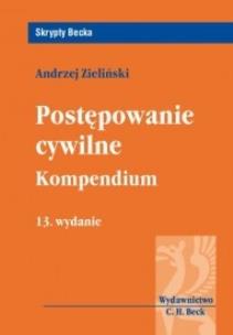 Okładka książki Postępowanie cywilne Kompendium