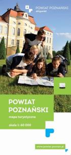 Okładka książki Powiat Poznański mapa turystyczna 1:60 000