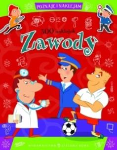 Okładka książki Poznaję i naklejam zawody