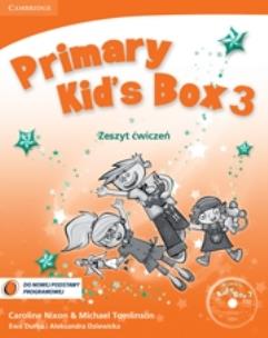 Okładka książki Primary Kid's Box 3 WB CAMBRIDGE