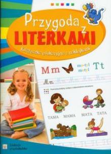 Okładka książki Przygoda z literkami. Edukacja przedszkolaka