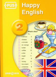 Okładka książki PUS Happy English 2
