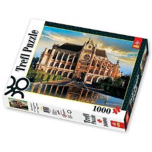 Okładka książki Puzzle 1000 Kościół Św. Eustachego, Paryż TREFL