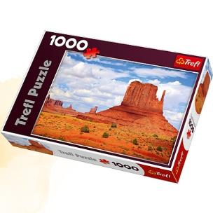 Okładka książki Puzzle 1000 Monument Valley, USA TREFL