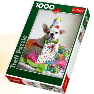 Okładka książki Puzzle 1000 Przyjęcie urodzinowe TREFL